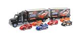 OBL855169 - INERTIAL CONTAINER TRUCK 2 CARS (RACING LOGO AND 6 RACING CARS)
