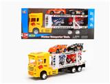 OBL855199 - INERTIA DOUBLE DECK TRACTOR (CARRYING 2 RACING CARS AND 2 MOTORCYCLES)