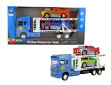 OBL855205 - INERTIAL DOUBLE-DECKER TOW TRUCK (CARRYING 2 AMERICAN SPORTS CARS)