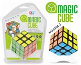 OBL855666 - THIRD-ORDER 5.5 BLACK STICKER FINGERTIP RUBIKS CUBE