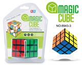 OBL855668 - CUBIC BLACK STICKER MAGIC CUBE