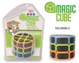 OBL855721 - CUBIC CYLINDRICAL CARBON FIBER MAGIC CUBE