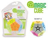 OBL855743 - SECOND ORDER FIVE MAGIC CUBE SOLID COLOR