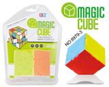 OBL855752 - FIVE POINTED STAR REAL COLOR MAGIC CUBE