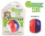 OBL855759 - THREE COLOR FOOTBALL MAGIC CUBE
