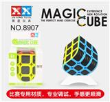 OBL855905 - THREE-SIDED CARBON FIBER RUBIKS CUBE