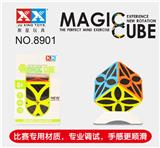 OBL855931 - FOUR-LEAF CARBON FIBER RUBIKS CUBE