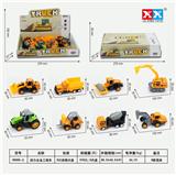 OBL855973 - 回力合金工程车