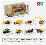 OBL856080 - 回力合金工程车