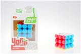 OBL856806 - ROUND BEAD RUBIKS CUBE LEVEL 3