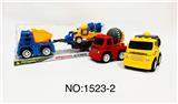 OBL857383 - THREE TYPES OF INERTIAL ENGINEERING VEHICLE CEMENT TRUCK