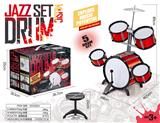 OBL858086 - Solid red jazz drum suit