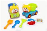 OBL858284 - 小叮当猫头沙滩车/带桶