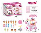OBL858595 - hello Kitty小马糖果冰淇淋车