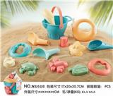 OBL858864 - 软胶沙滩戏水玩具14PCS