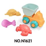 OBL858867 - 软胶沙滩戏水玩具4PCS