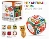 OBL859011 - SMART SIX-SIDED BEAT DRUMS (WITH LIGHTS)