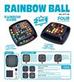OBL859139 - Rainbow ball 2 in 1 to eliminate fun