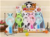 OBL859203 - Panda doll hand fan