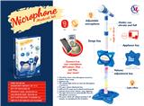 OBL859567 - Fashion vertical microphone (blue)