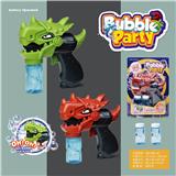 OBL859603 - ELECTRIC CARTOON DINOSAUR BUBBLE GUN