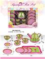 OBL859924 - 过家家马口铁玫瑰花茶具