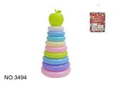 OBL860697 - NINE-LAYER BLOW-UP RING (APPLE)