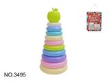 OBL860698 - TEN-LAYER BLOW-UP RING (APPLE)