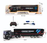 OBL860740 - 1:48四通拖头遥控车-货柜（带灯光）