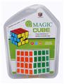 OBL863123 - FOURTH-ORDER WHITE BACKGROUND HEAT TRANSFER RUBIKS CUBE