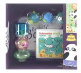OBL863343 - DIY三叠杯+搪胶玩具+洗澡书套装