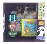 OBL863344 - DIY三叠杯+搪胶玩具+洗澡书套装