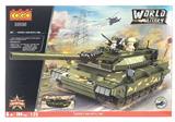 OBL863371 - PUZZLE BUILDING BLOCK ASSEMBLY DIY SMALL PARTICLES - INTERNATIONAL MILITARY TANK 782PCS