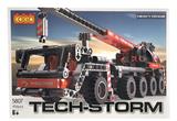 OBL863374 - Yizhi building block assembly diy small particle technology series heavy crane 456pcs