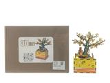 OBL863508 - DIY WOODEN OCTONIC BOX (CHERRY BLOSSOM TREE)