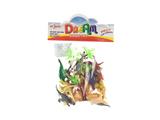 OBL863529 - PVC卡头袋恐龙20件套