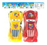 OBL863758 - TWO CARTOON CARS