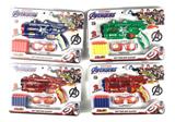OBL863780 - THE NEW AVENGERS LEAGUE DOUBLE BARRELED SOFT BULLET GUN