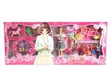 OBL863853 - 11.5-INCH MULTI JOINT SOLID BODY BARBIE DOLL