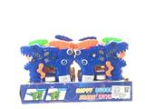 OBL863988 - 3-in-1 Dinosaur Hand Rocker Bubble Gun 6PCS Single Price