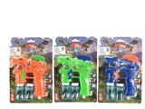 OBL863990 - 3-IN-1 DINOSAUR HAND SHAKER BUBBLE GUN