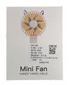 OBL864103 - FASHIONABLE ANTLER ROTATING LIGHT FOLDABLE CHARGING FAN (USB)
