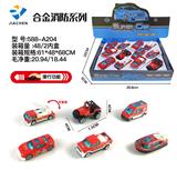 OBL864478 - 12 1:64 alloy taxiing fire engines