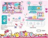 OBL864816 - KT DOUBLE CAT KITCHEN TABLEWARE SET