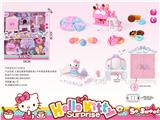 OBL864821 - KT SINGLE CAT ROOM DRESSING TABLE AND OUTDOOR ICE CREAM CAR DOUBLE DECK HOUSE SUIT