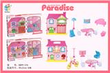 OBL864884 - 2 VILLAS WITH FURNITURE SET