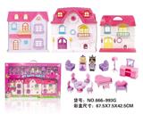 OBL864916 - SIMULATION VILLA WITH DOLL, FURNITURE