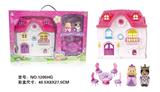 OBL864923 - SIMULATION VILLA WITH DOLL, FURNITURE