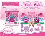 OBL864970 - THE VILLA IS EQUIPPED WITH 3.5-INCH SOLID BARBIE FURNITURE