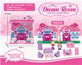 OBL864971 - VILLA WITH PRINCE AND PRINCESS FURNITURE